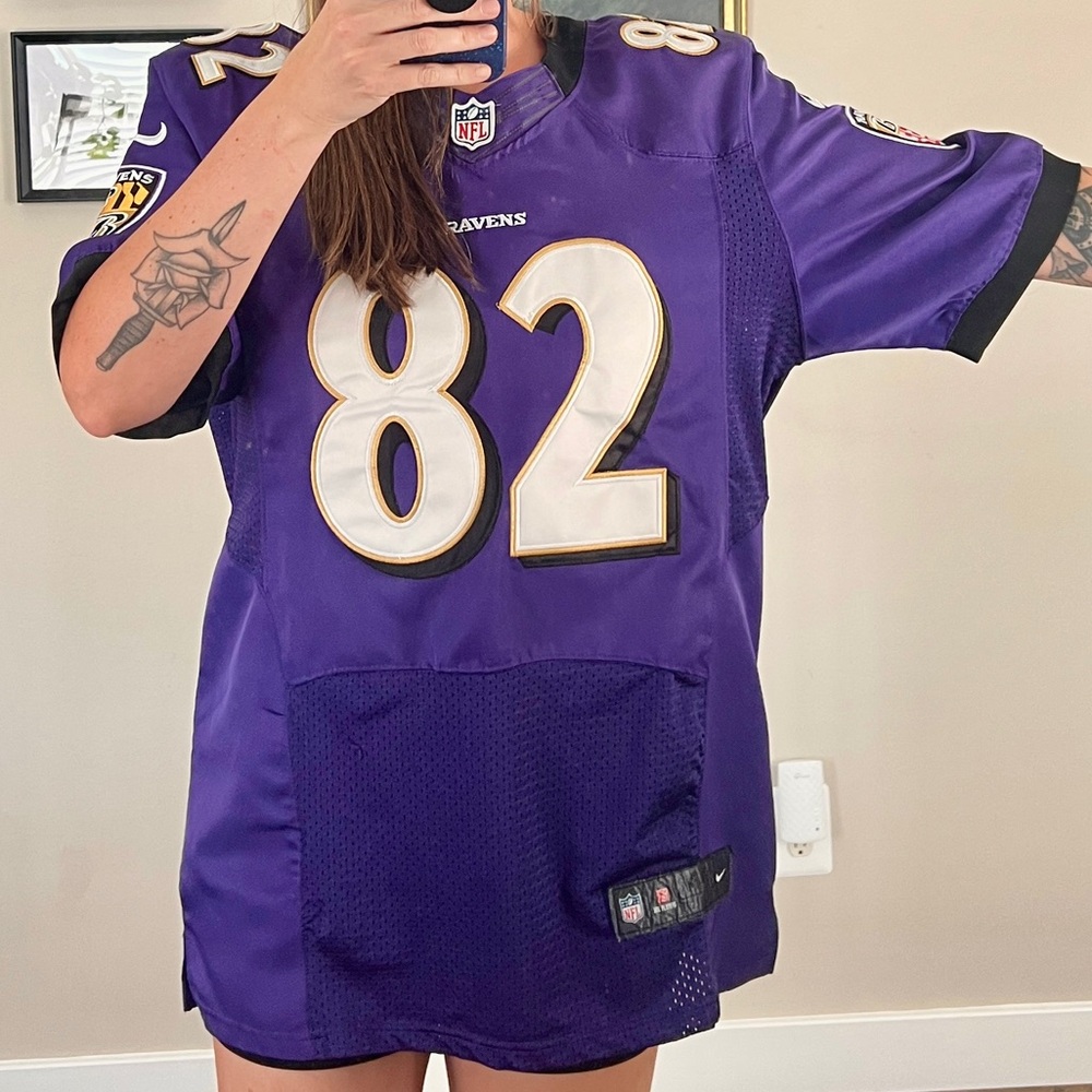 Nike Baltimore Ravens Torrey Smith #82 Stitched Jersey XL